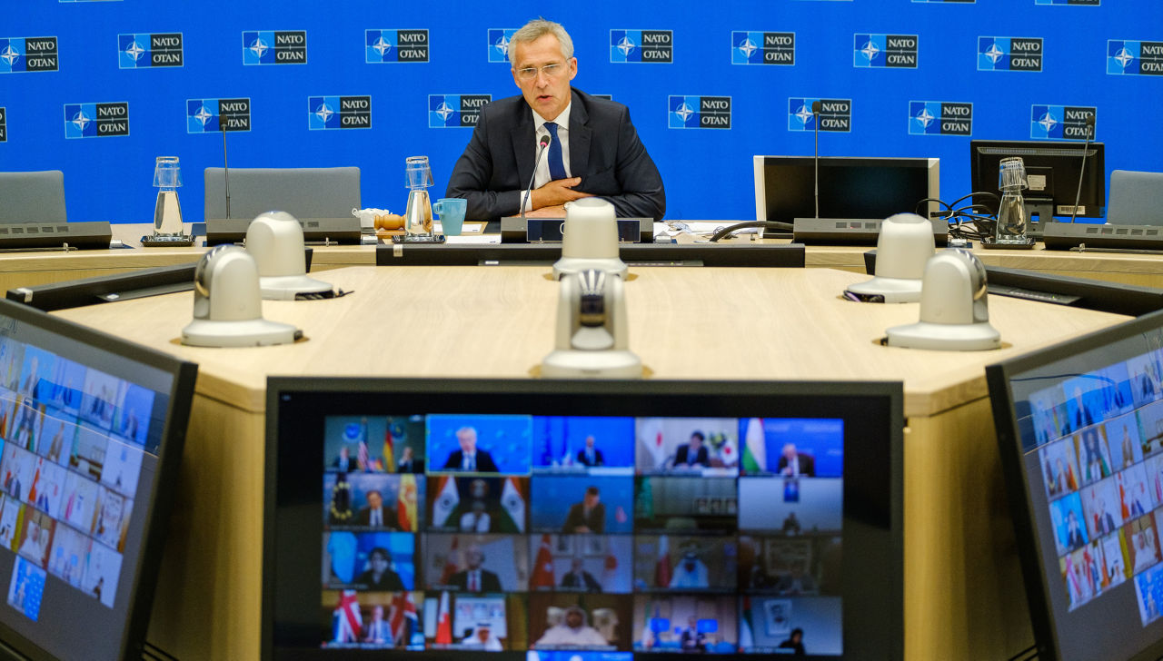 Participation by NATO Secretary General in ministerial meeting on Afghanistan