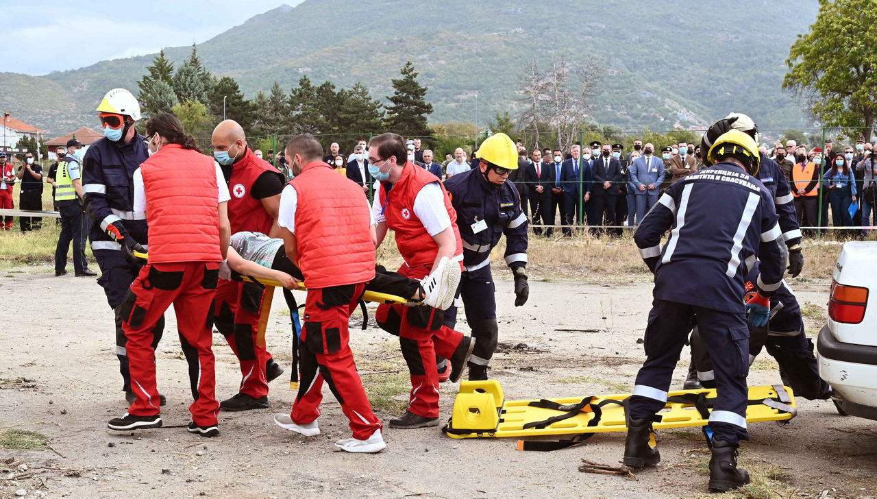 NATO EADRCC Exercise North Macedonia 2021