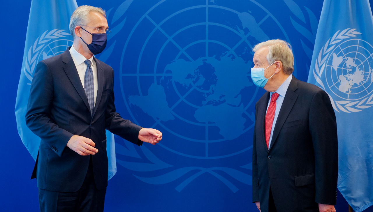 NATO Secretary General attends the 76th Session of the United Nations General Assembly