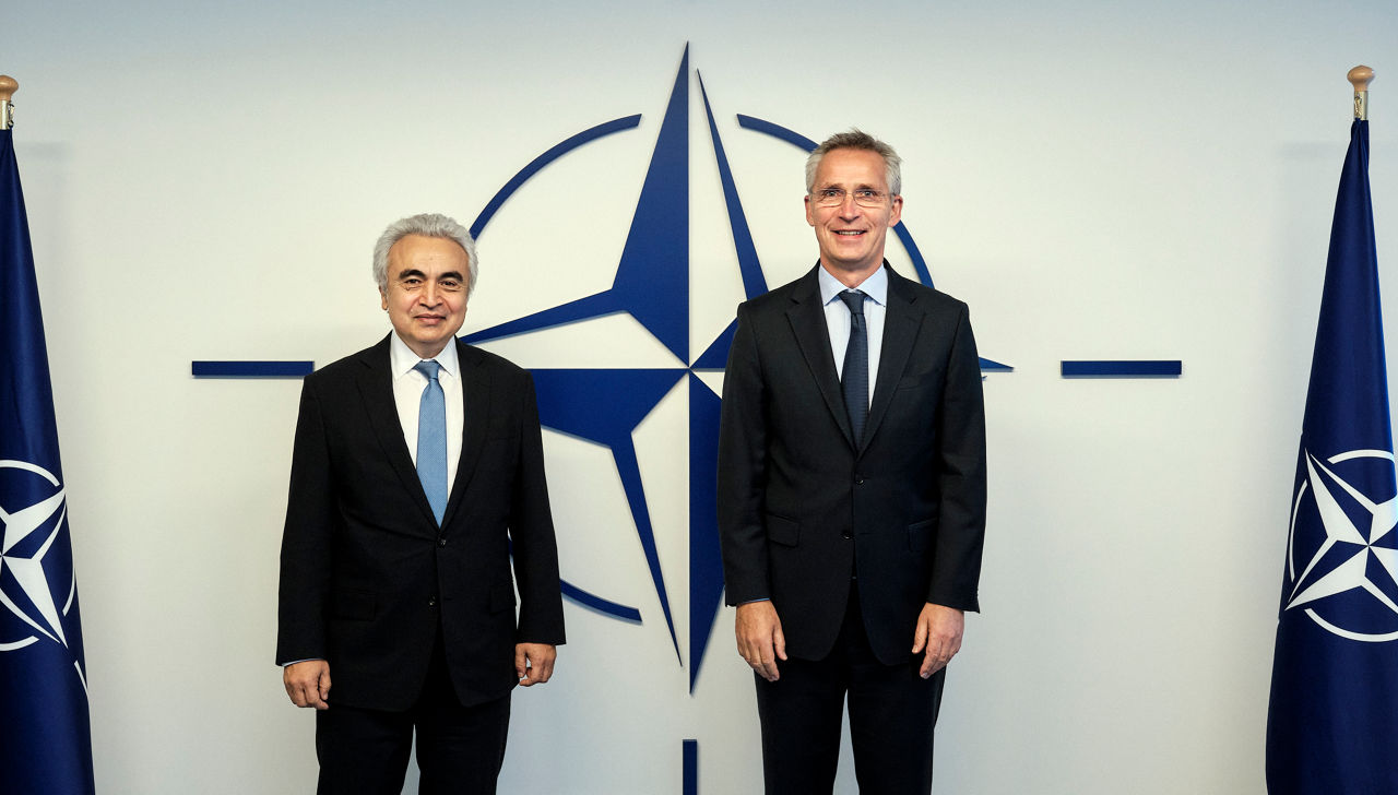 Executive Director of the International Energy Agency visits NATO