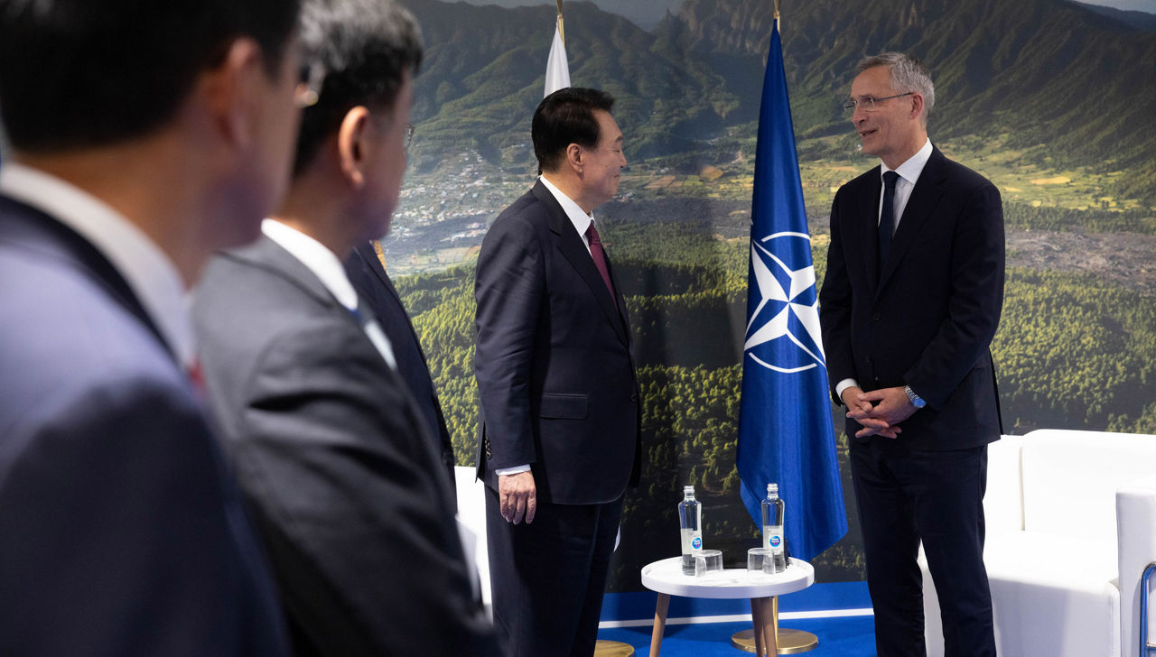 Bilateral meeting with the Republic of Korea - NATO Summit Madrid - Spain, 27-30 June 2022