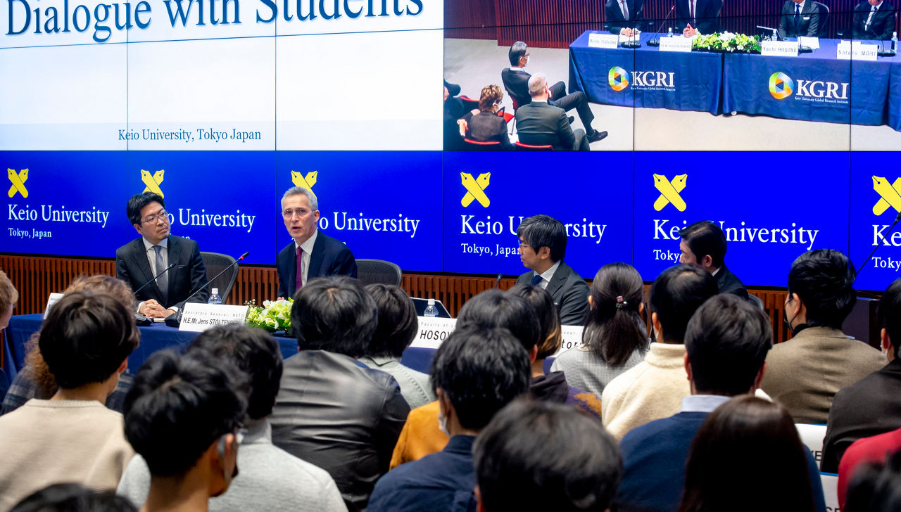 NATO Secretary General visits Japan