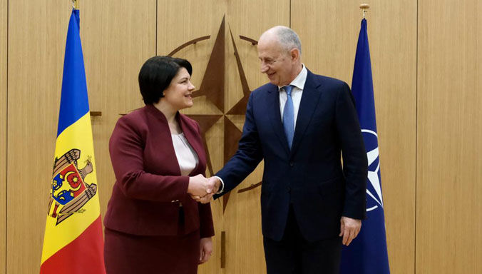 NATO Deputy Secretary General meets the Prime Minister of Moldova