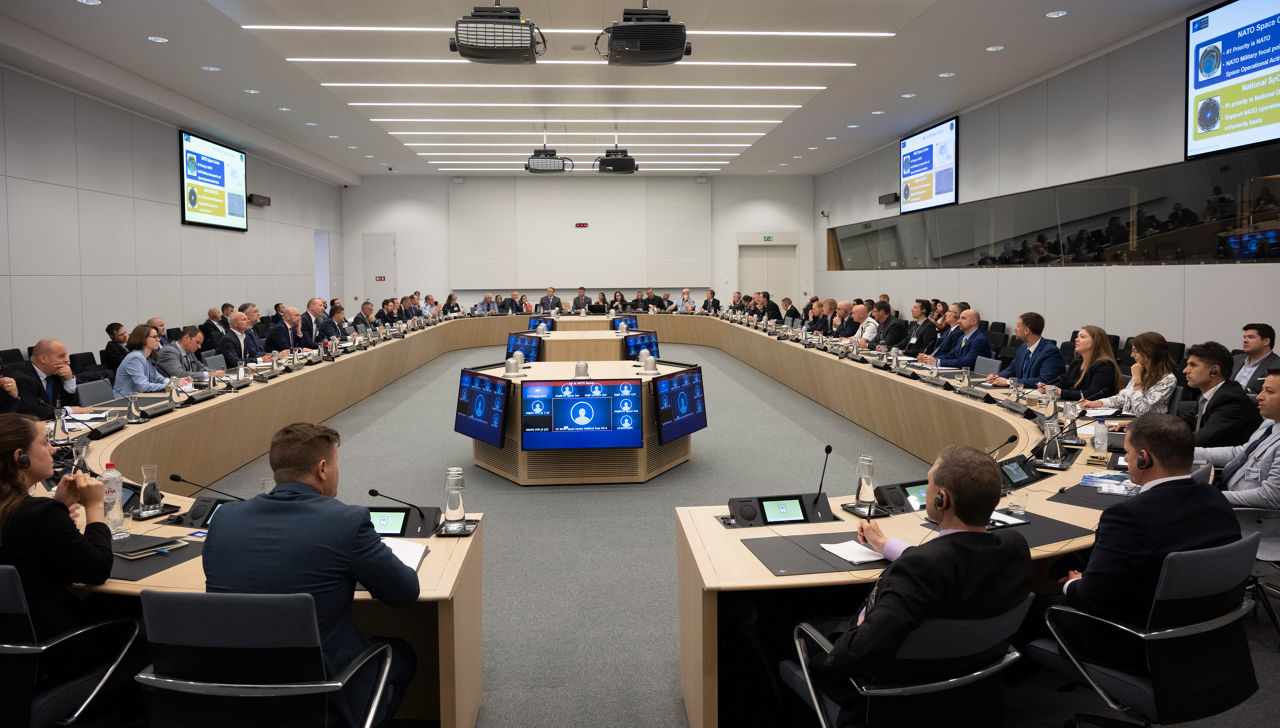 NATO hosts working group on space