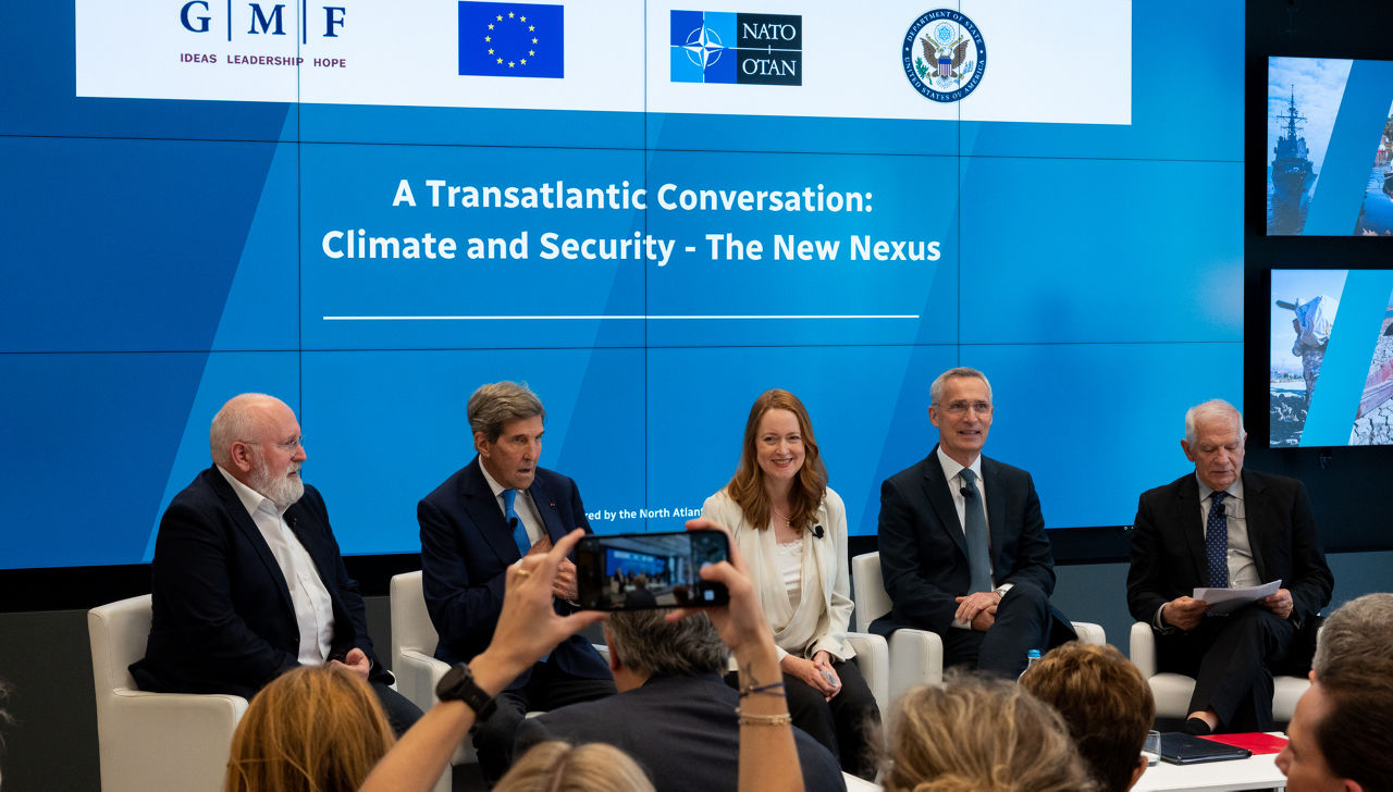 A transatlantic conversation: climate and security