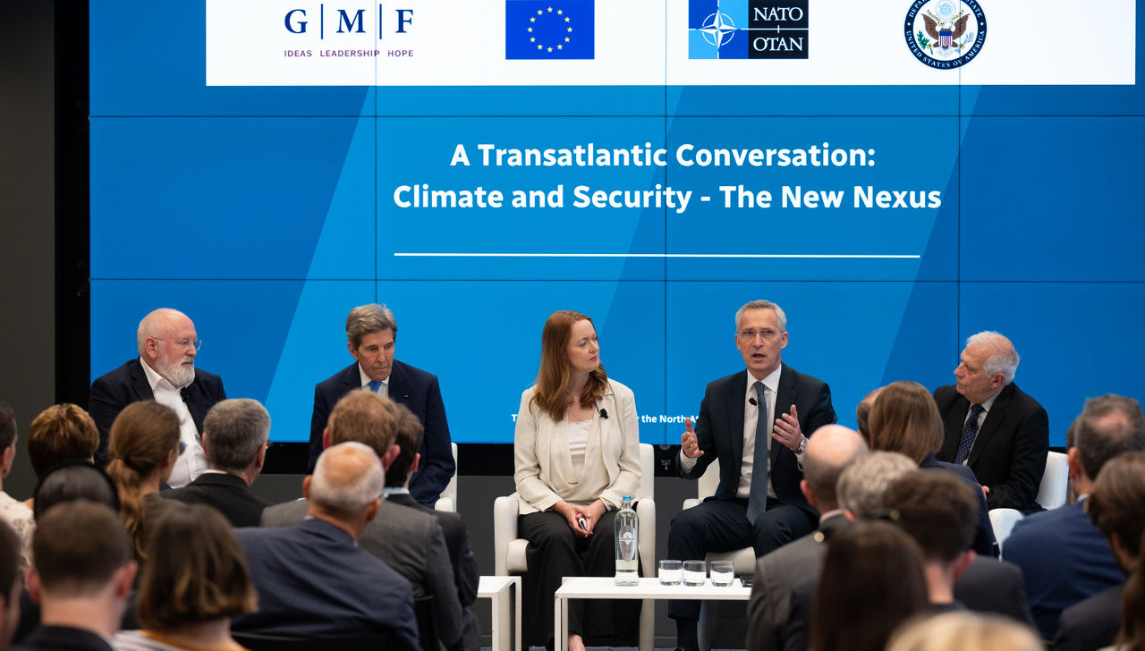 A transatlantic conversation: climate and security