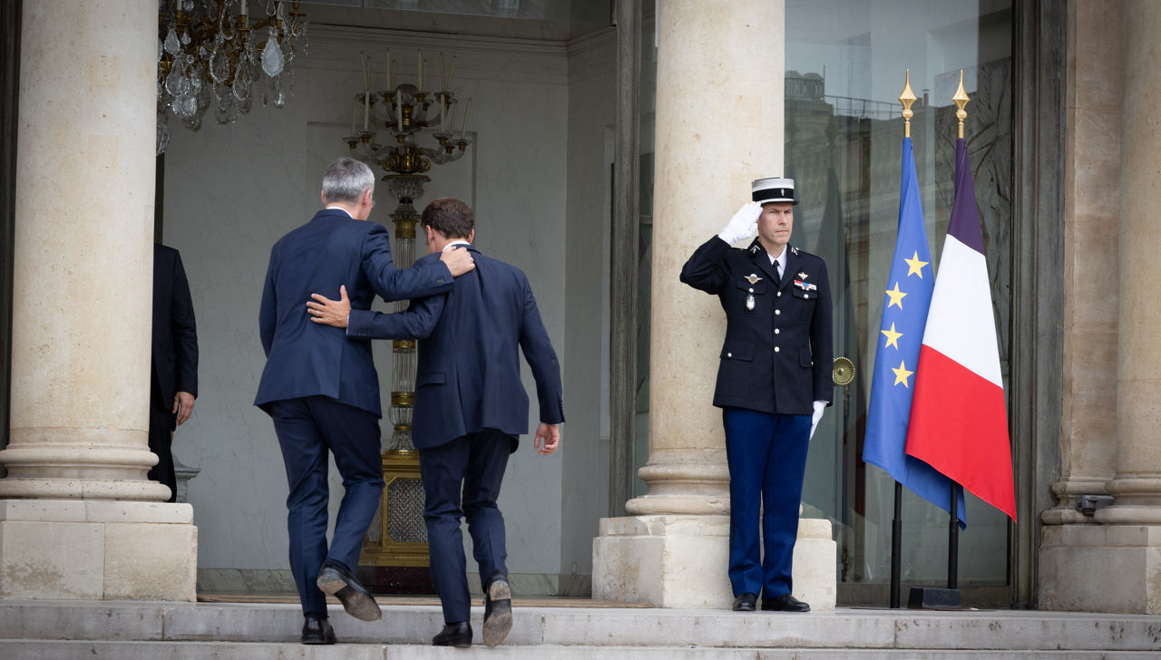 NATOSecretary General Jens Stoltenberg bilat with Prime Minister in Vilnius
