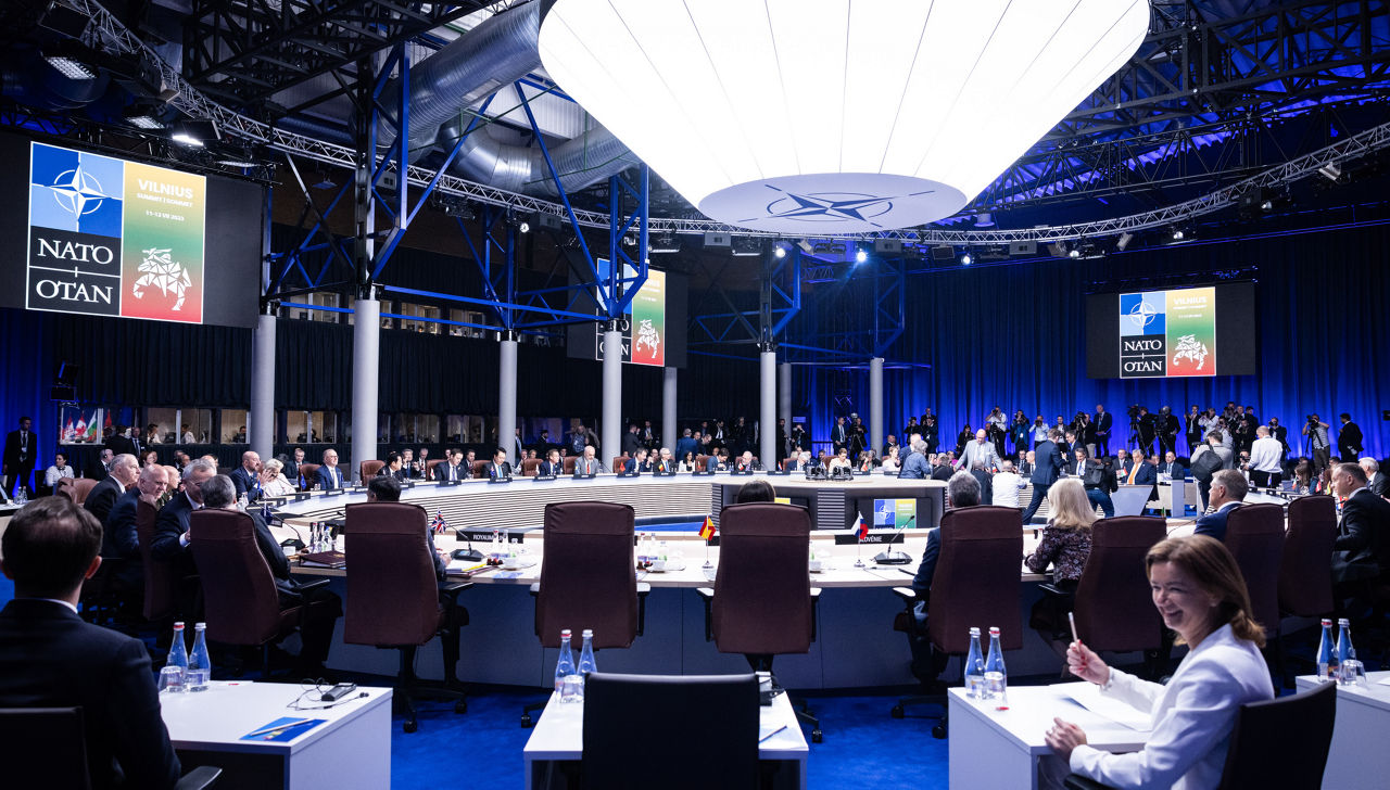 NATO Secretary General Jens Stoltenberg Vilnius Summit