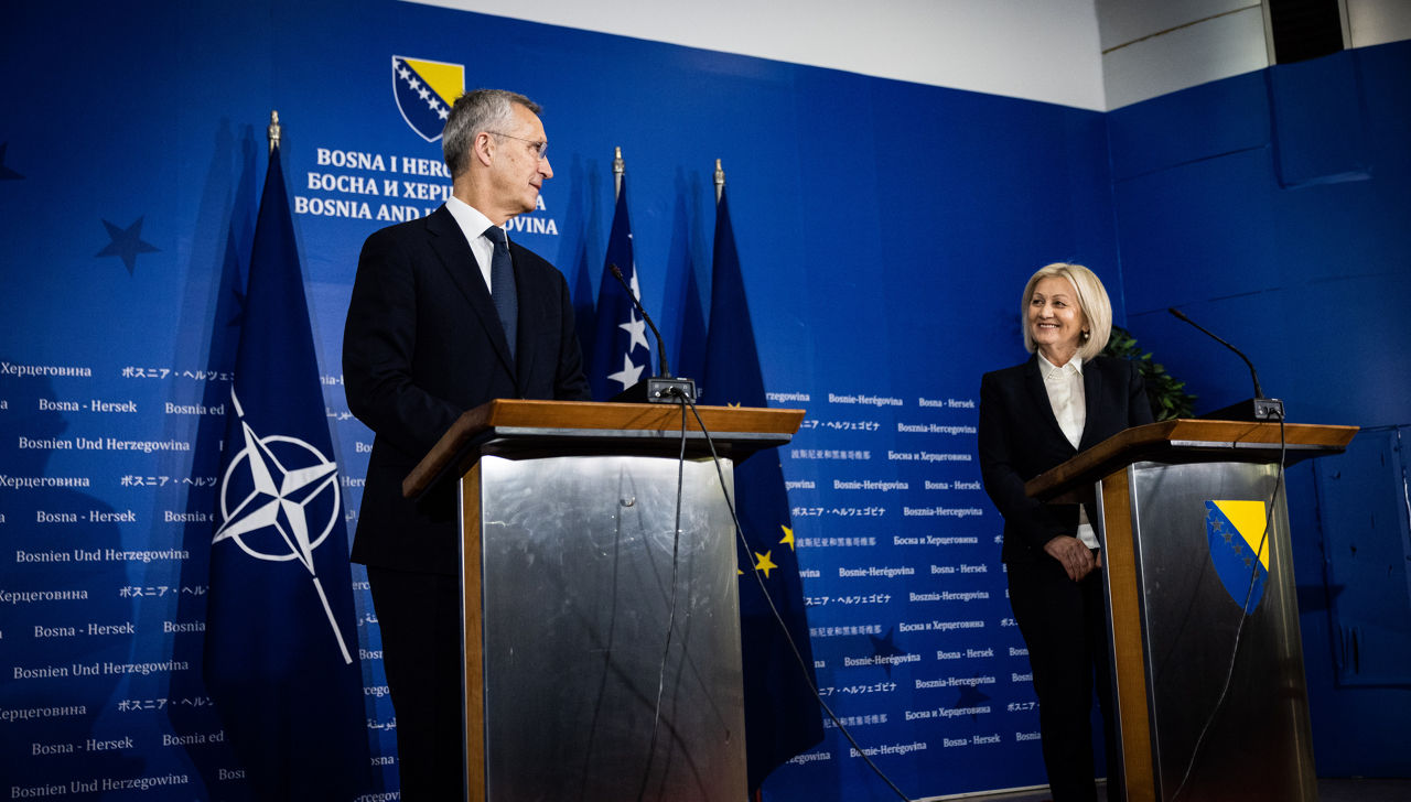 NATO Secretary General visits the Western Balkans - Bosnia and Herzegovina
