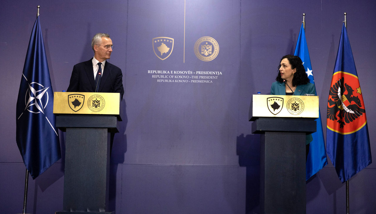 NATO Secretary General visits the Western Balkans - Kosovo