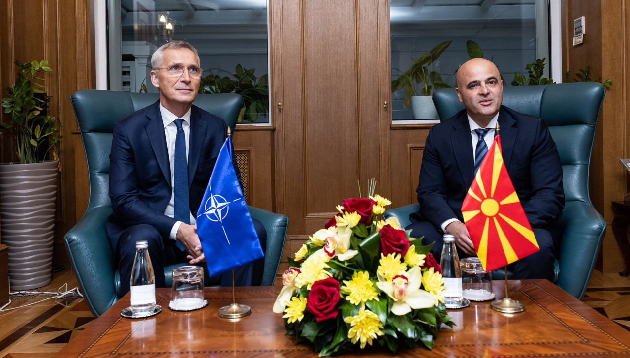 NATO Secretary General visits the Western Balkans - North Macedonia
