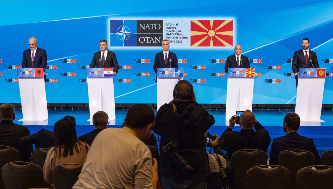 NATO Secretary General visits the Western Balkans - North Macedonia