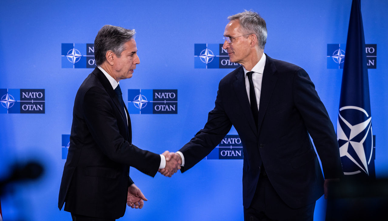 Secretary General welcomes US Secretary of State to NATO, thanks the ...
