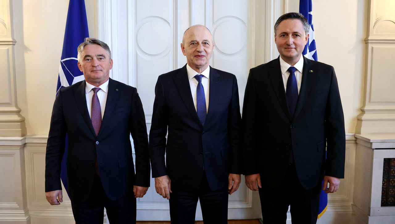 The North Atlantic Council visits Bosnia and Herzegovina