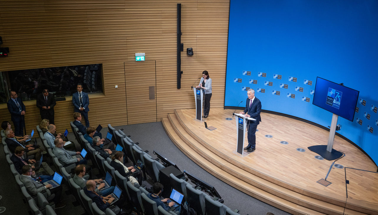Press conference by NATO Secretary General Jens Stoltenberg ahead of the NATO 2024 Summit in Washington
