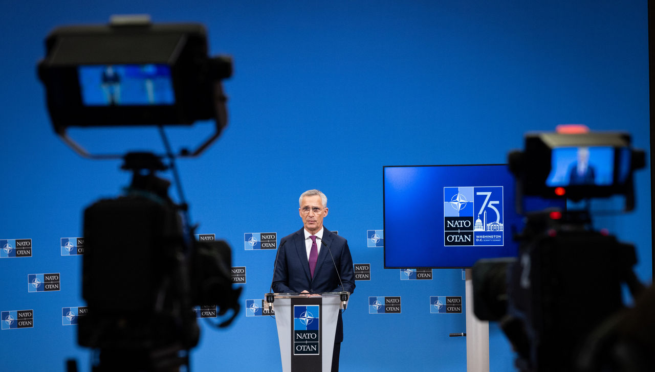Press conference by NATO Secretary General Jens Stoltenberg ahead of the NATO 2024 Summit in Washington