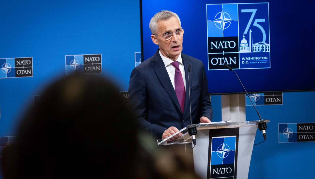 Press conference by NATO Secretary General Jens Stoltenberg ahead of the NATO 2024 Summit in Washington