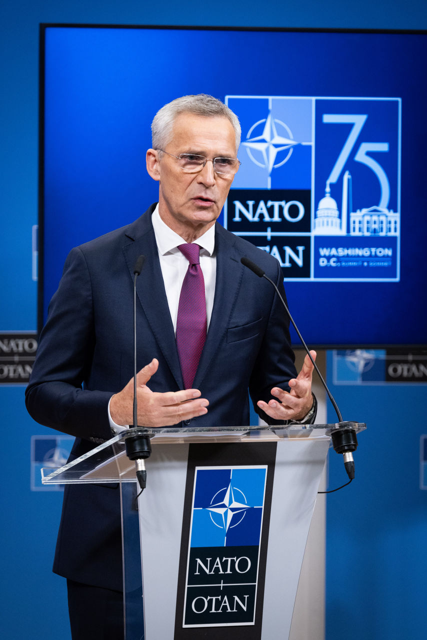 Press conference by NATO Secretary General Jens Stoltenberg ahead of the NATO 2024 Summit in Washington