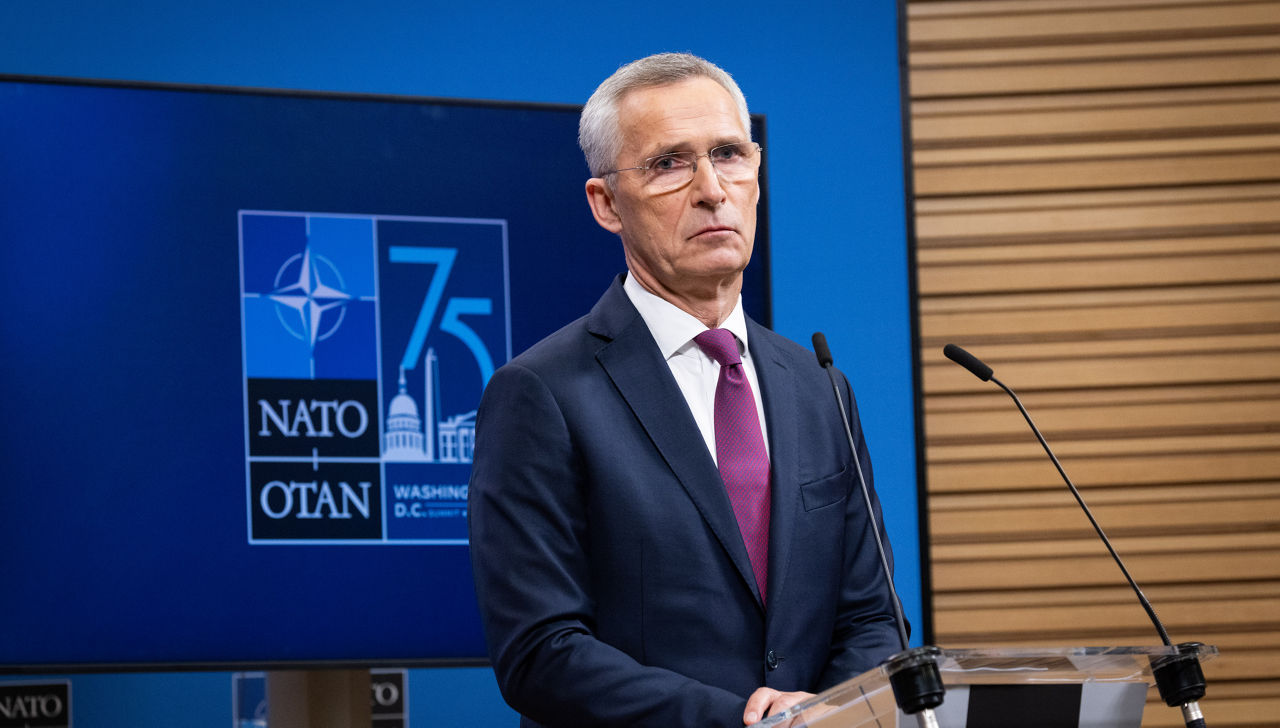 Press conference by NATO Secretary General Jens Stoltenberg ahead of the NATO 2024 Summit in Washington