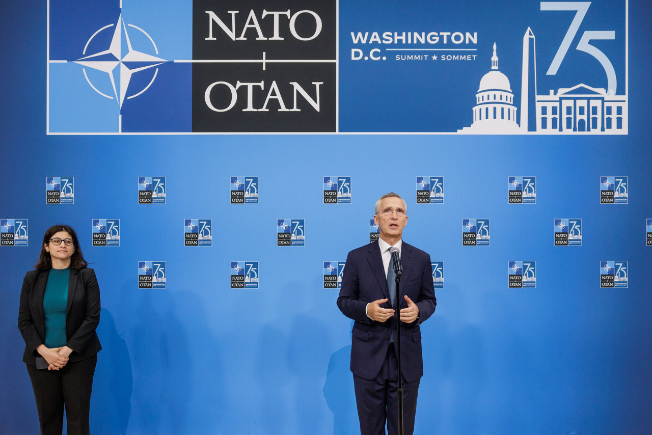 Doorstep statement by NATO Secretary General Jens Stoltenberg at the start of the 2024 NATO Summit in Washington