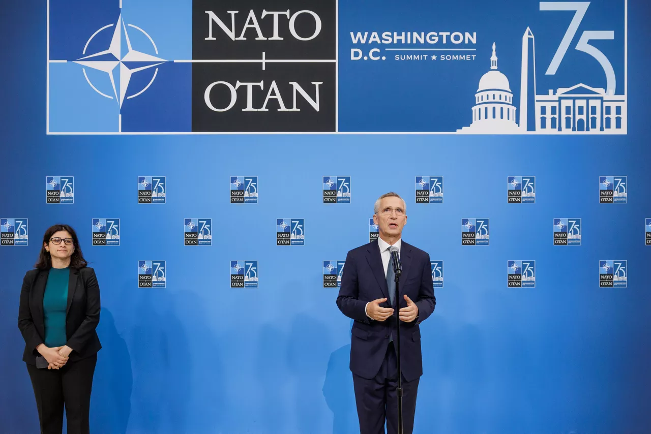 Doorstep statement by NATO Secretary General Jens Stoltenberg at the start of the 2024 NATO Summit in Washington