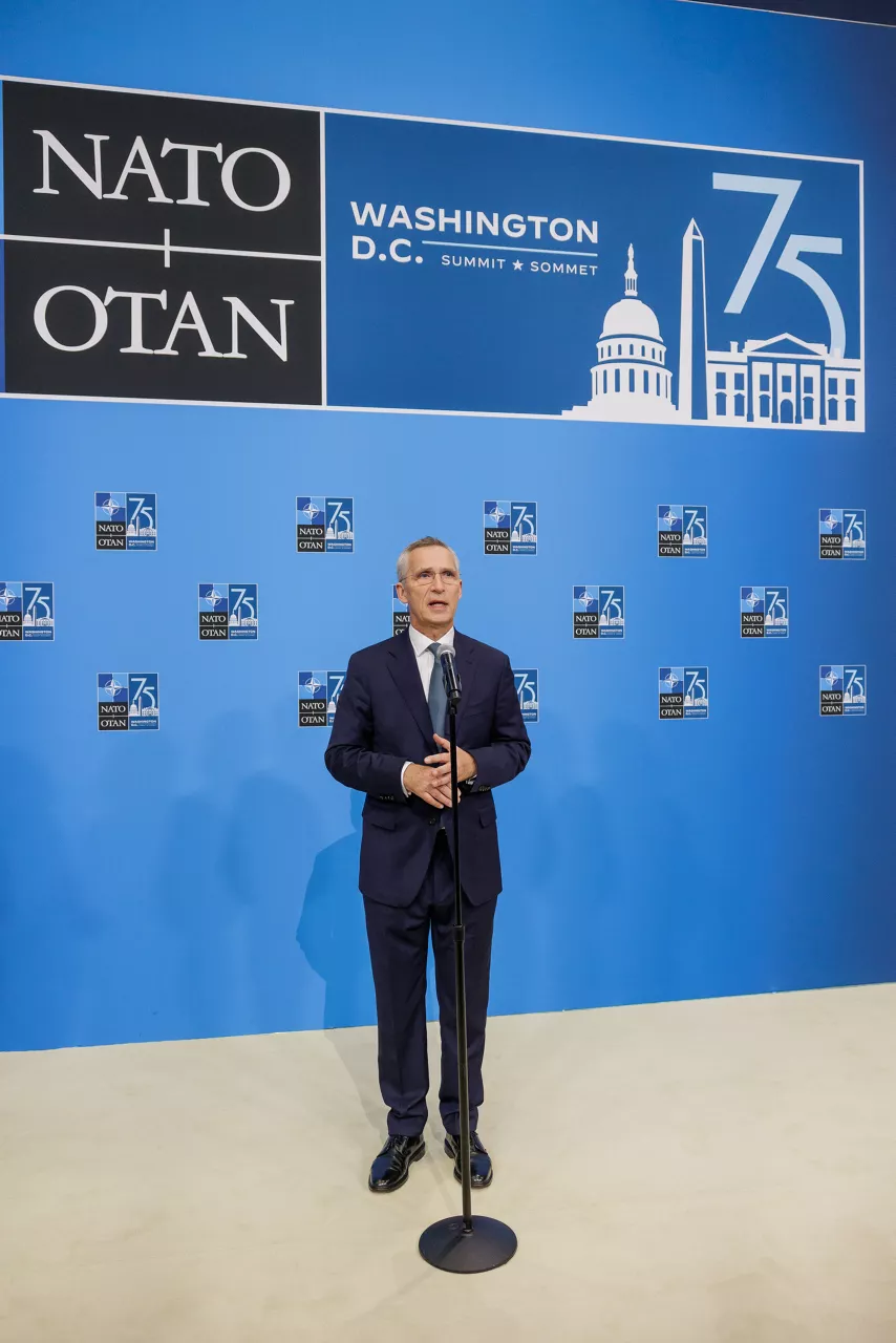 Doorstep statement by NATO Secretary General Jens Stoltenberg at the start of the 2024 NATO Summit in Washington