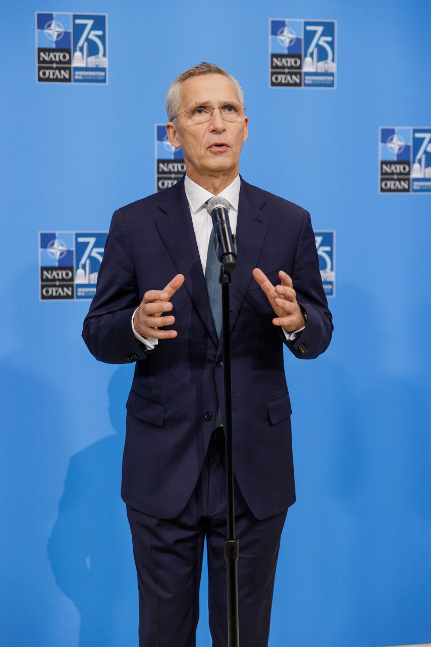 Doorstep statement by NATO Secretary General Jens Stoltenberg at the start of the 2024 NATO Summit in Washington