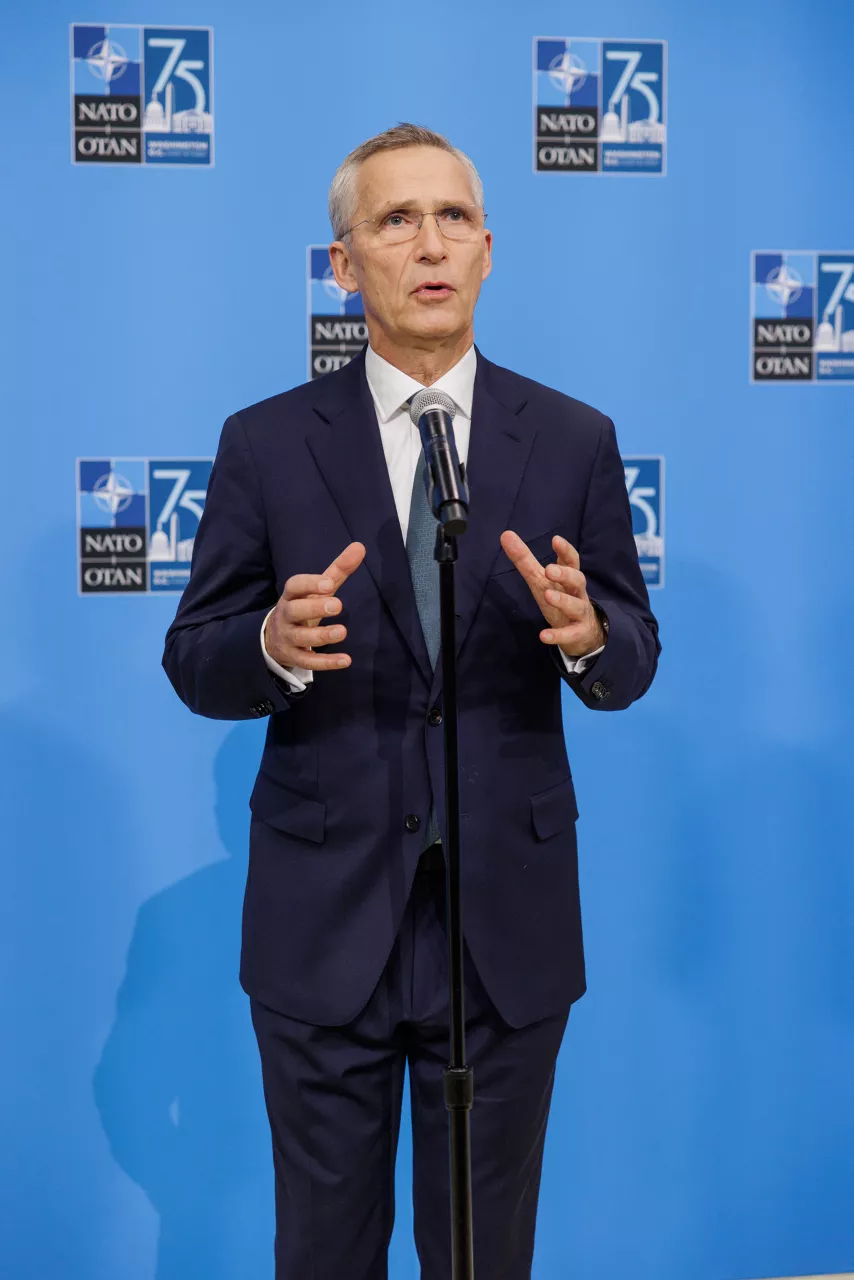 Doorstep statement by NATO Secretary General Jens Stoltenberg at the start of the 2024 NATO Summit in Washington