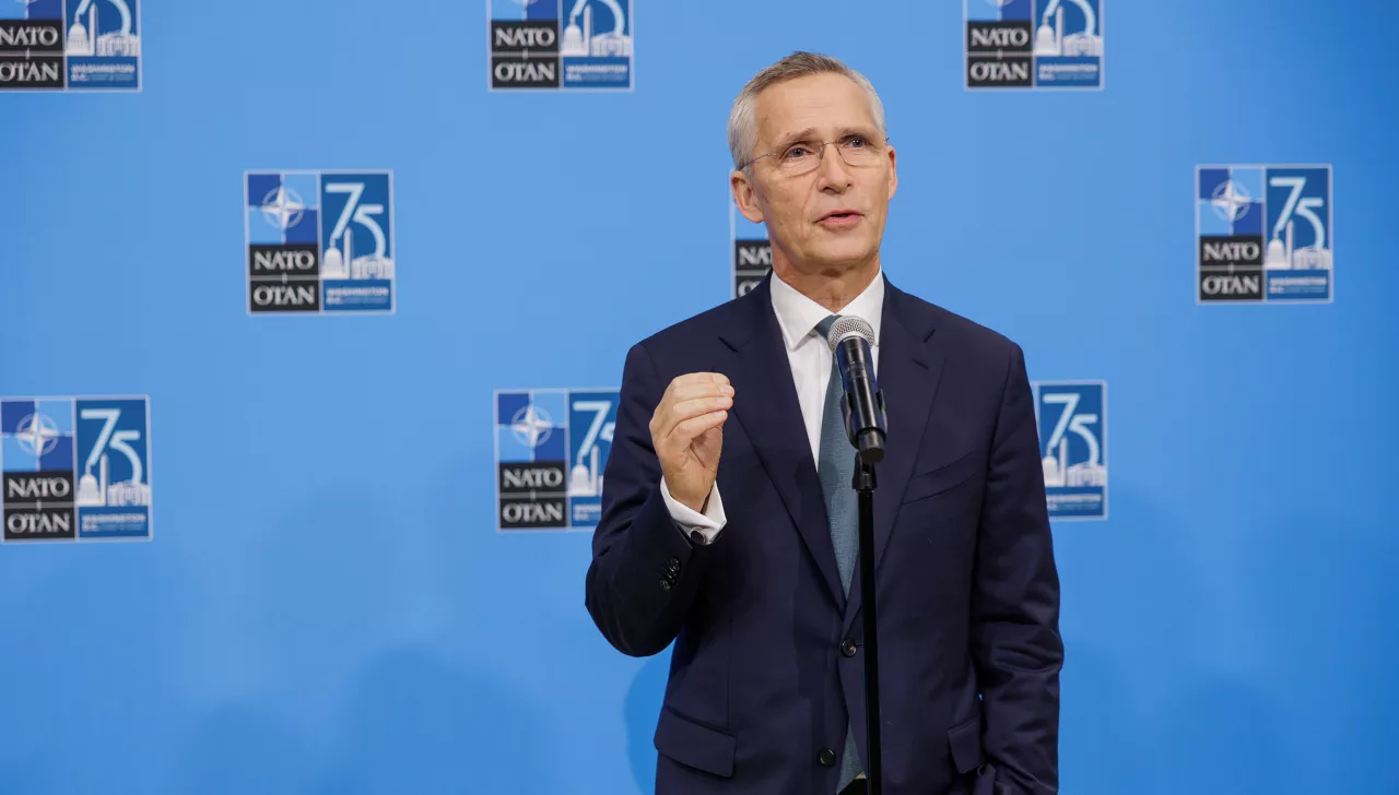 Doorstep statement by NATO Secretary General Jens Stoltenberg at the start of the 2024 NATO Summit in Washington