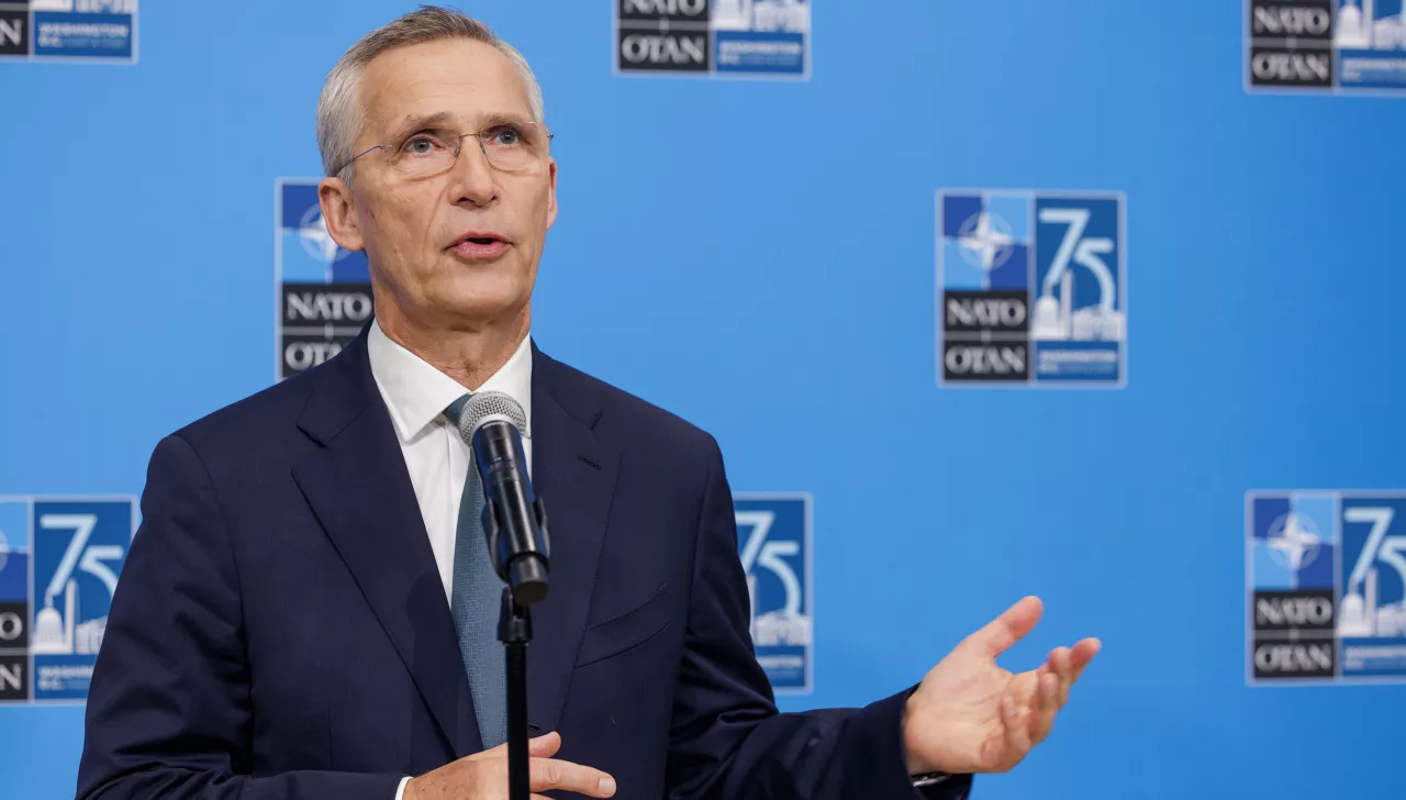 Doorstep statement by NATO Secretary General Jens Stoltenberg at the start of the 2024 NATO Summit in Washington