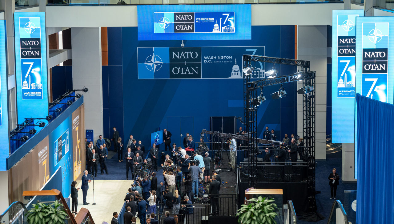 Doorstep statement by NATO Secretary General Jens Stoltenberg at the start of the 2024 NATO Summit in Washington