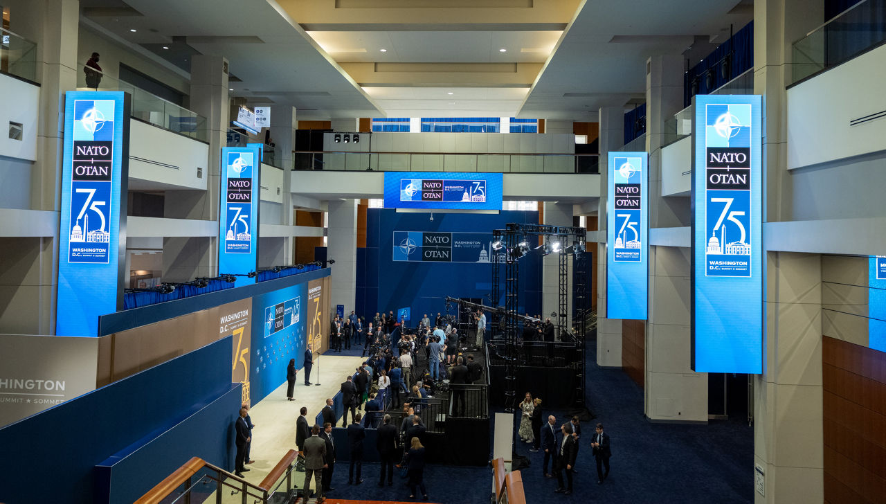 Doorstep statement by NATO Secretary General Jens Stoltenberg at the start of the 2024 NATO Summit in Washington