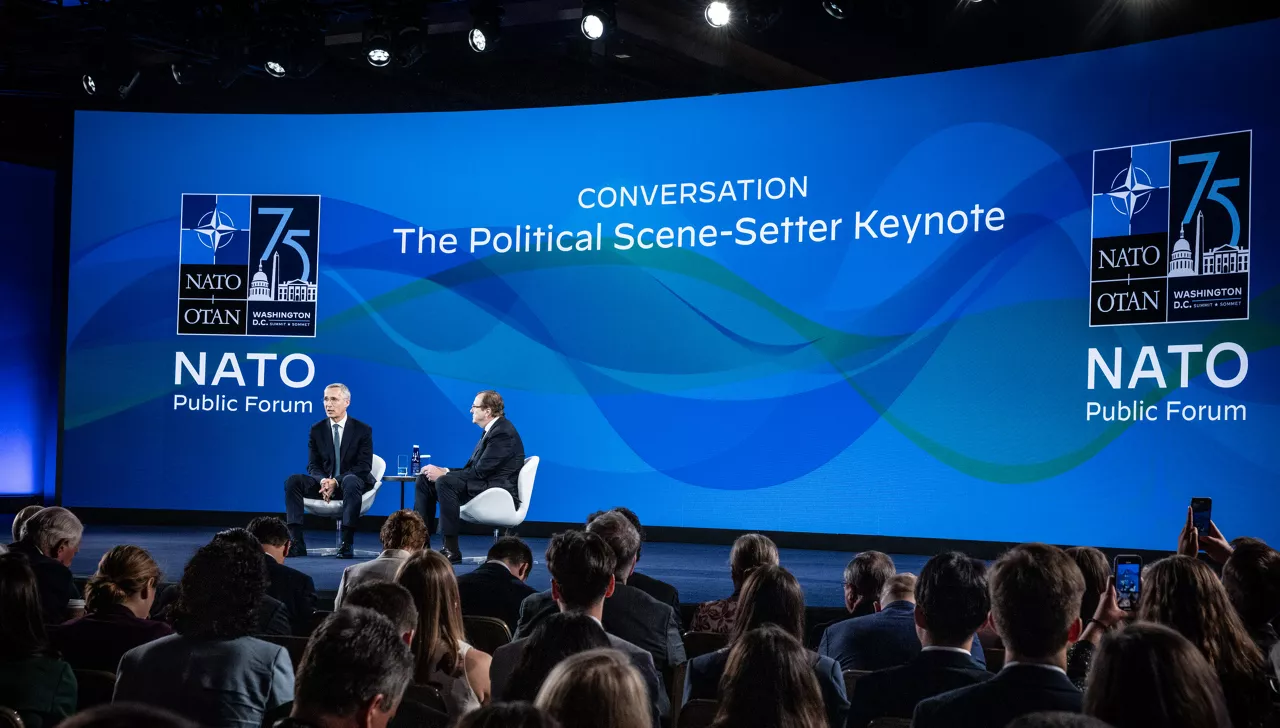 Address by NATO Secretary General Jens Stoltenberg at the NATO Public Forum