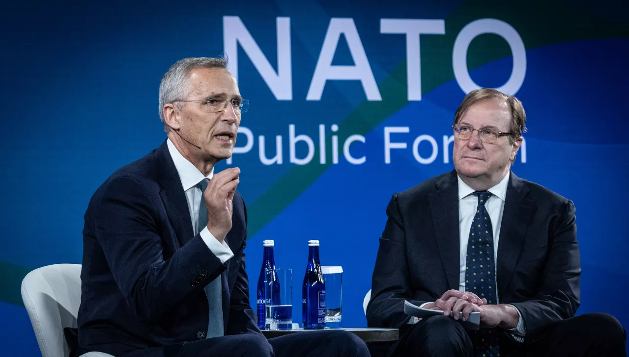 Address by NATO Secretary General Jens Stoltenberg at the NATO Public Forum