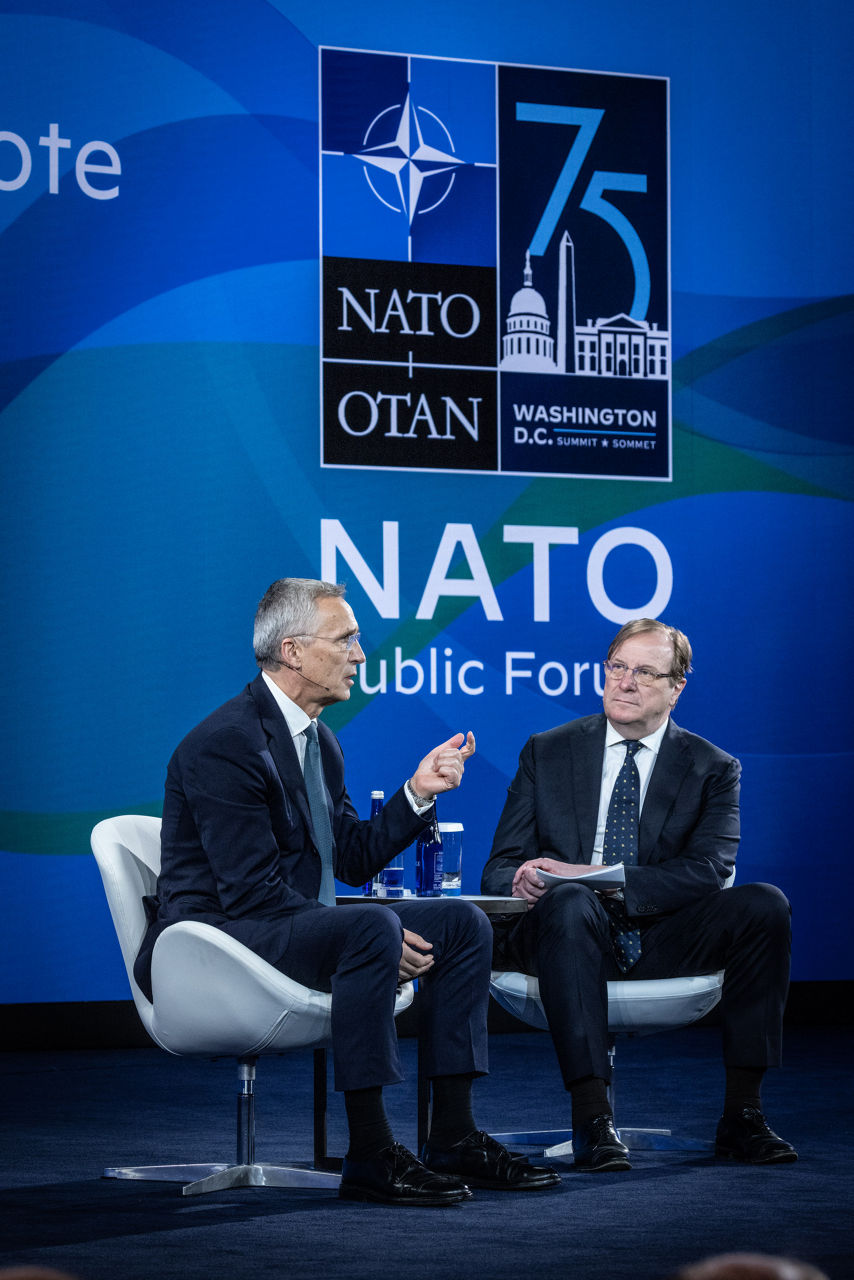 Address by NATO Secretary General Jens Stoltenberg at the NATO Public Forum