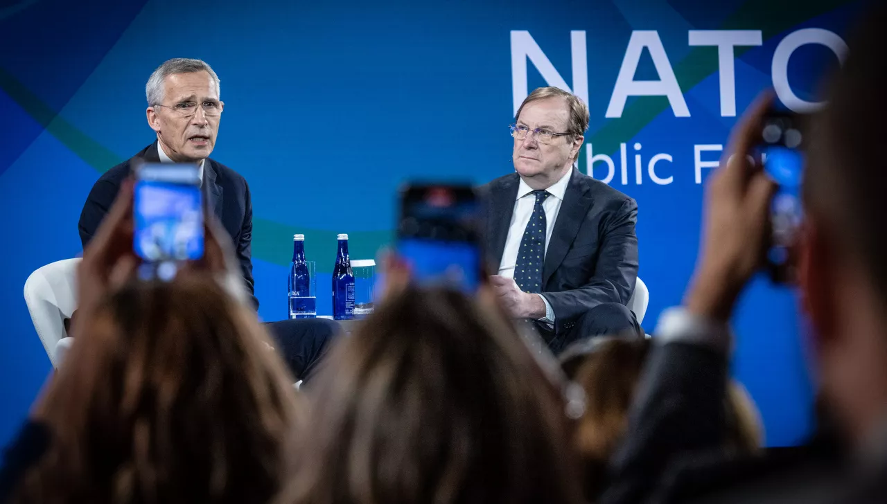 Address by NATO Secretary General Jens Stoltenberg at the NATO Public Forum