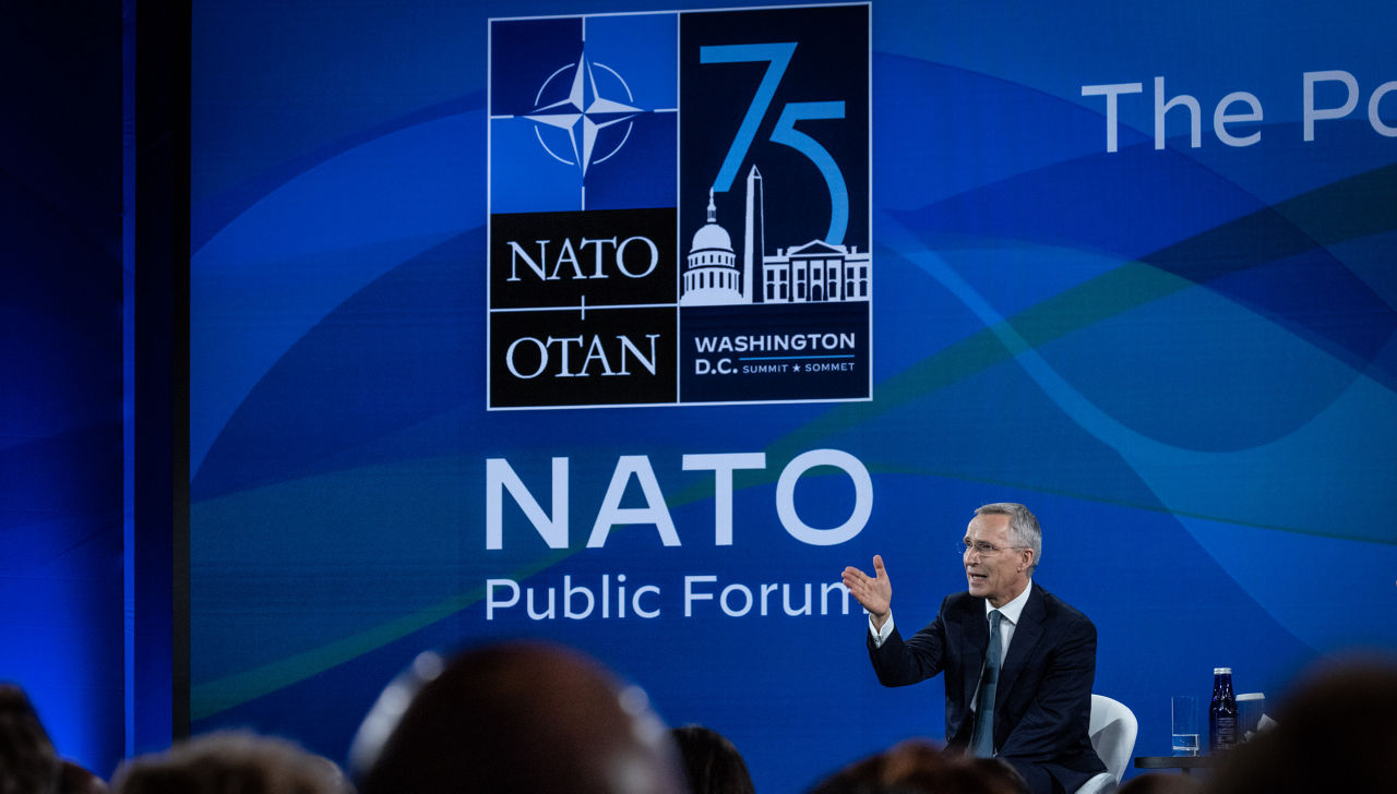 Address by NATO Secretary General Jens Stoltenberg at the NATO Public Forum