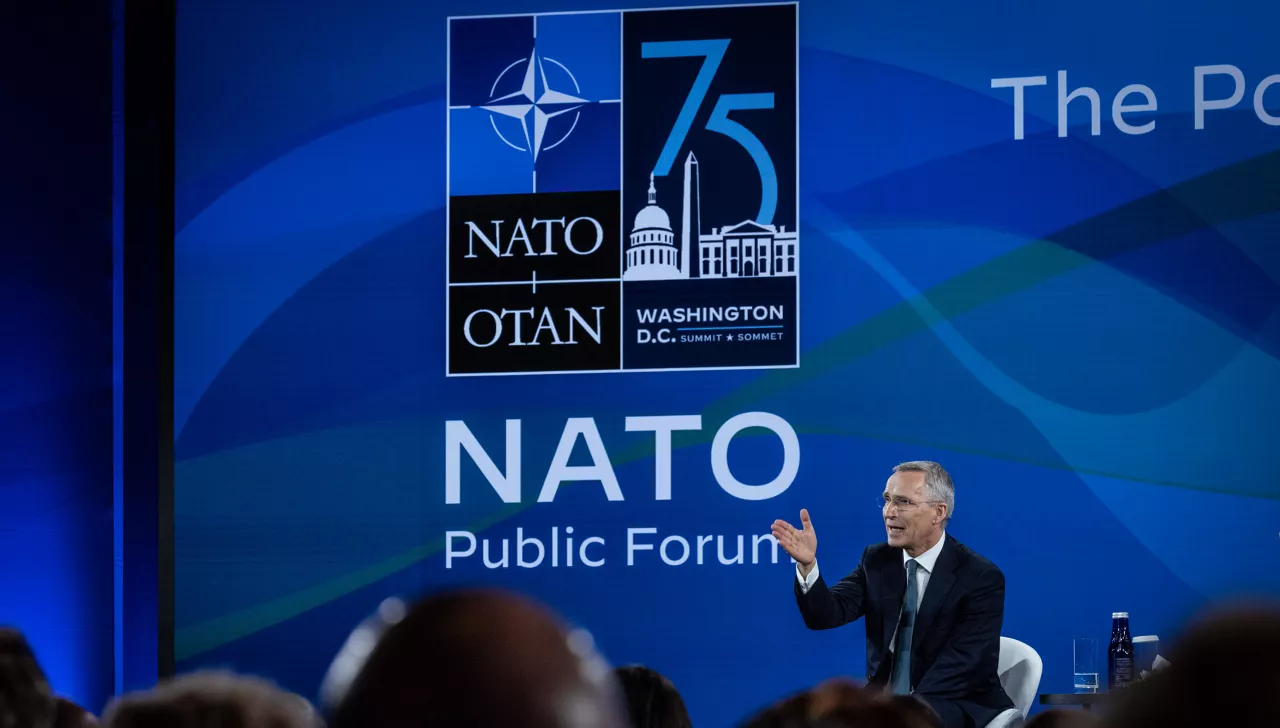 Address by NATO Secretary General Jens Stoltenberg at the NATO Public Forum