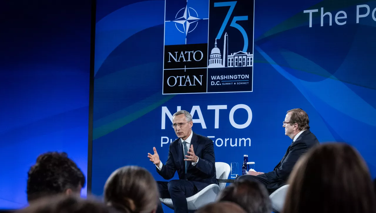 Address by NATO Secretary General Jens Stoltenberg at the NATO Public Forum