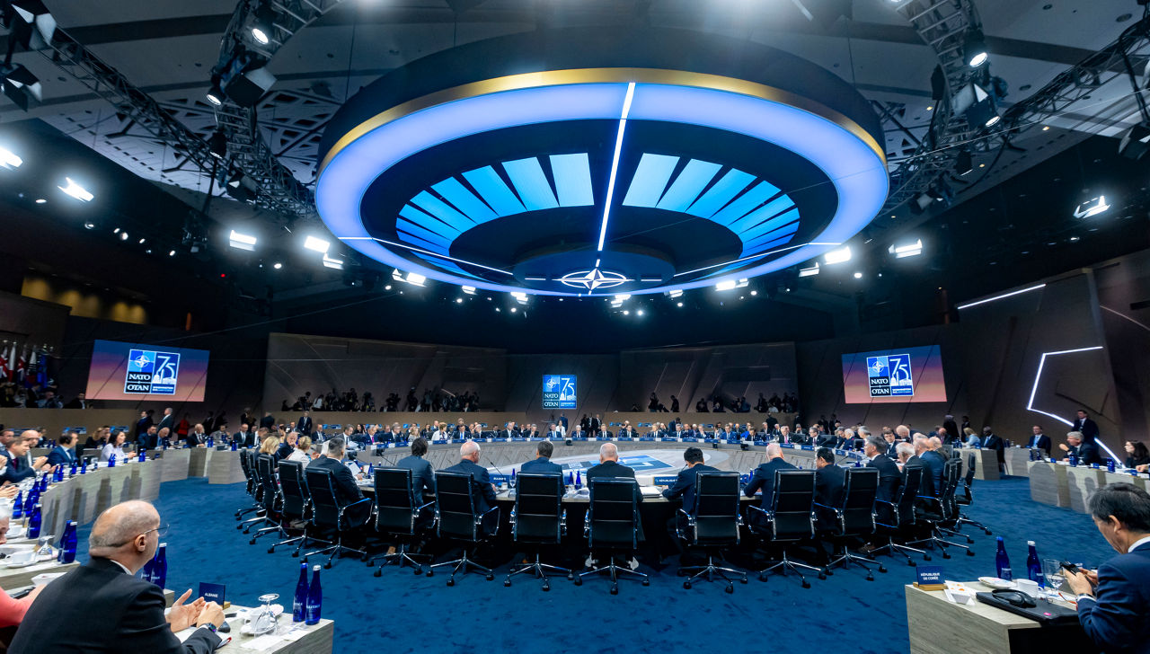 General view of the meeting