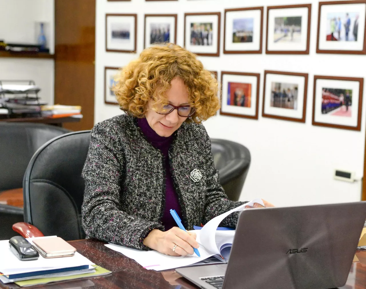 Signature by Radmila Shekerinska Jankovska (Minister of Defence, North Macedonia)