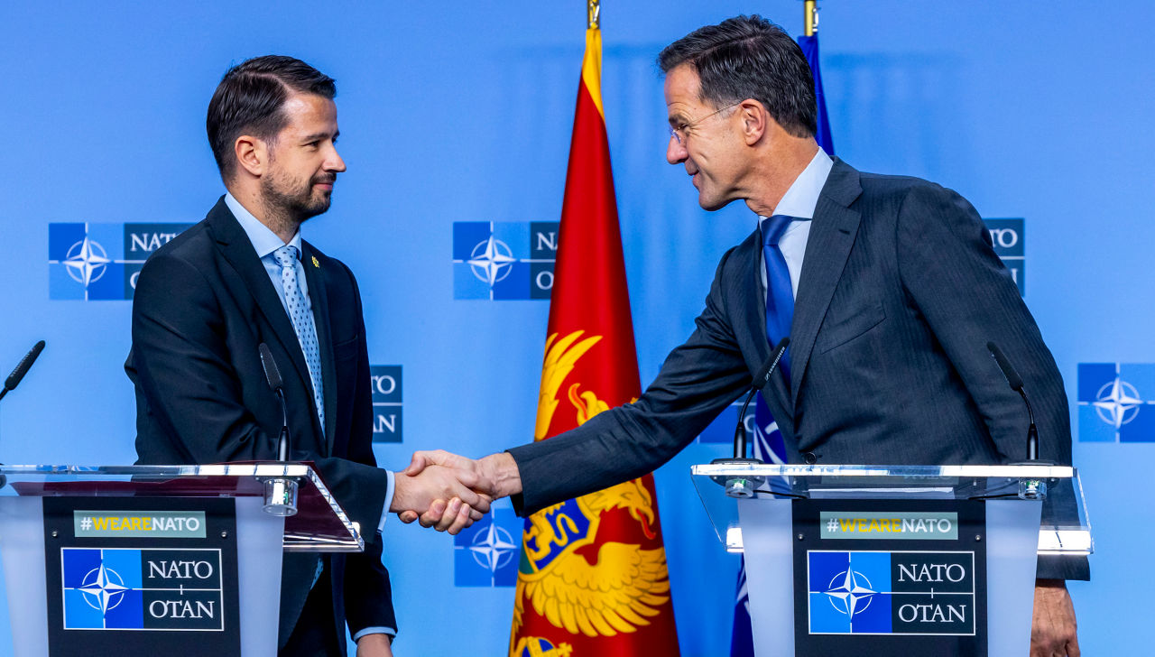 President of Montenegro visits NATO