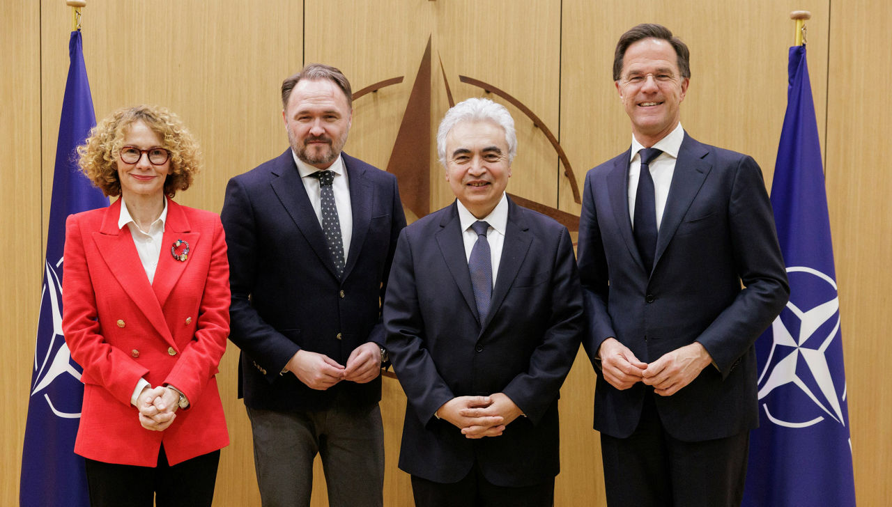 Visit to NATO by the Executive Director of International Energy Agency and the EU Commissioner for Energy and Housing