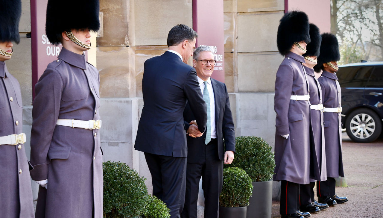 NATO Secretary General attends the meeting of European leaders in the United Kingdom