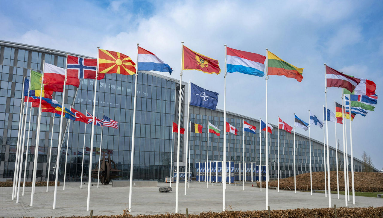 NATO headquarters in Brussels