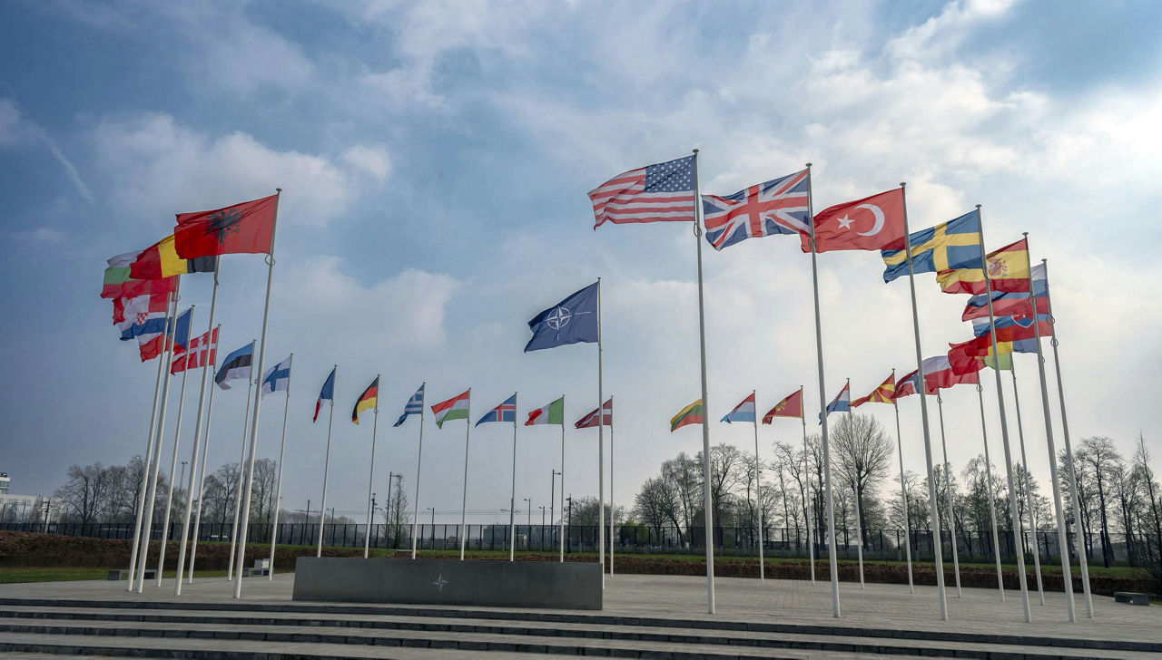 NATO headquarters in Brussels