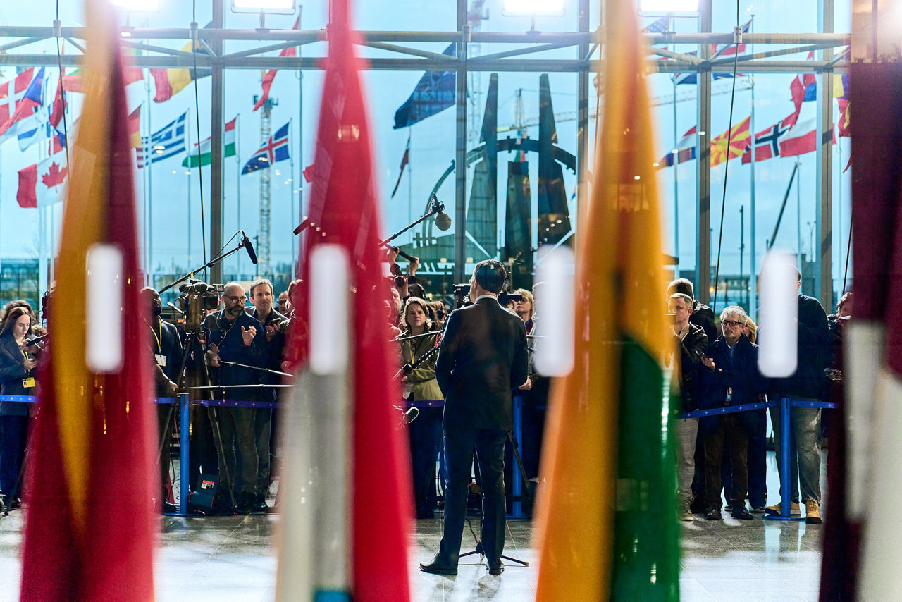 Doorstep statement by NATO Secretary General Mark Rutte at the meeting of NATO Ministers of Defence in Brussels on 12 February 2026