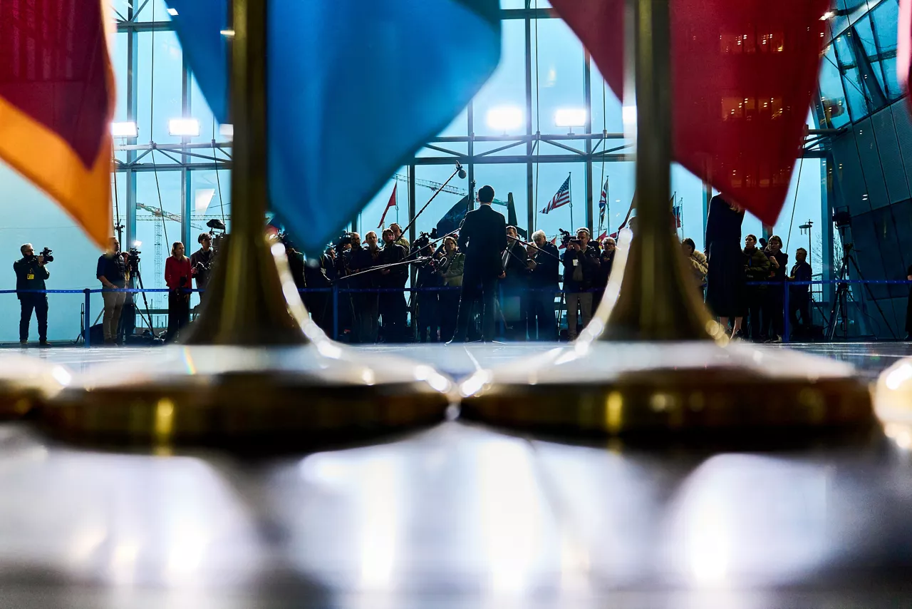 Doorstep statement by NATO Secretary General Mark Rutte at the meeting of NATO Ministers of Defence in Brussels on 12 February 2026