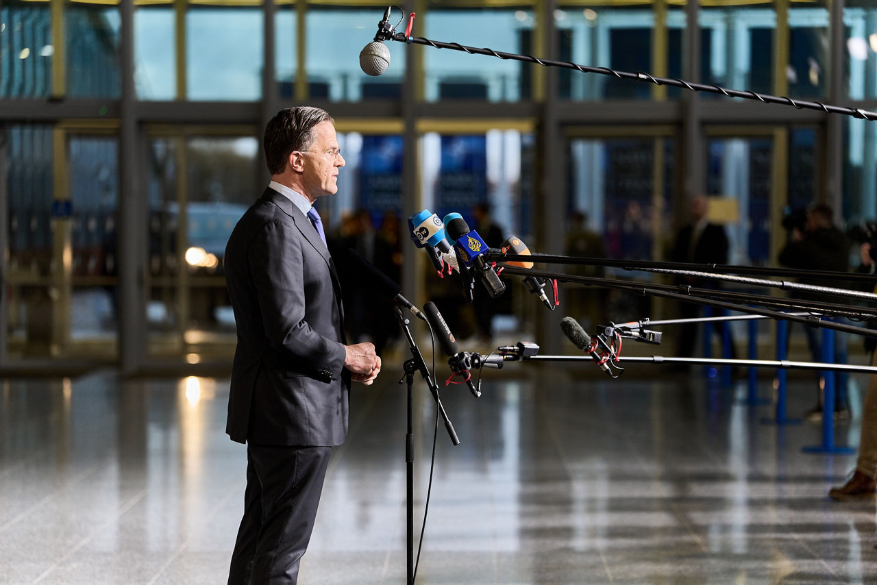 Doorstep statement by NATO Secretary General Mark Rutte at the meeting of NATO Ministers of Defence in Brussels on 12 February 2026