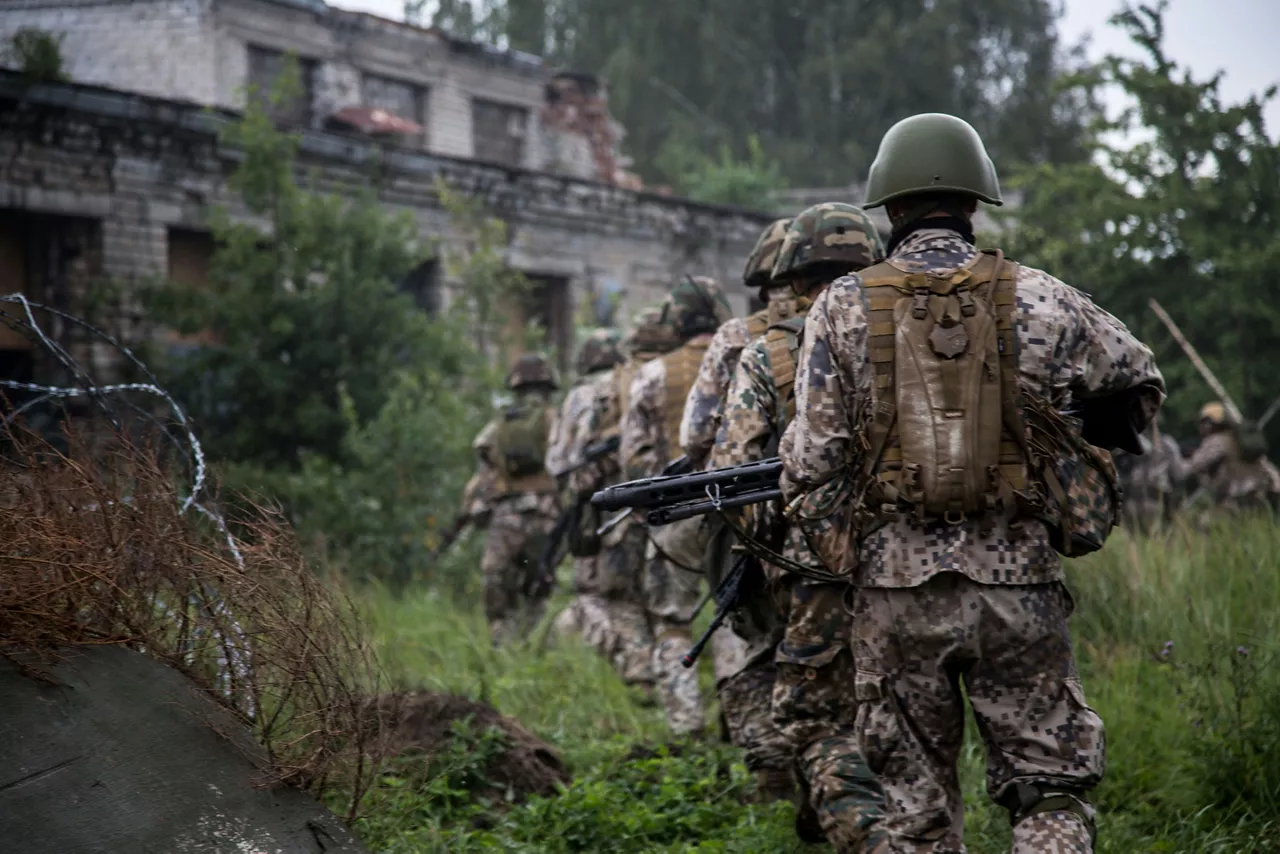 Members of the Latvian National Guard prepare to simulate an attack during Namejs 18. Exercise Namejs 18, the largest held by Latvia since the restoration of its independence in 1990, played out a full call-up of the Latvian National Guard in a total defence scenario.